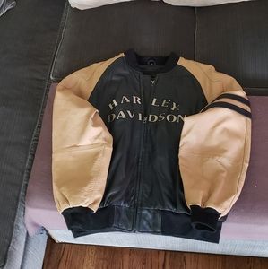 MENS HARLEY-DAVIDSON XL LEATHER JACKET